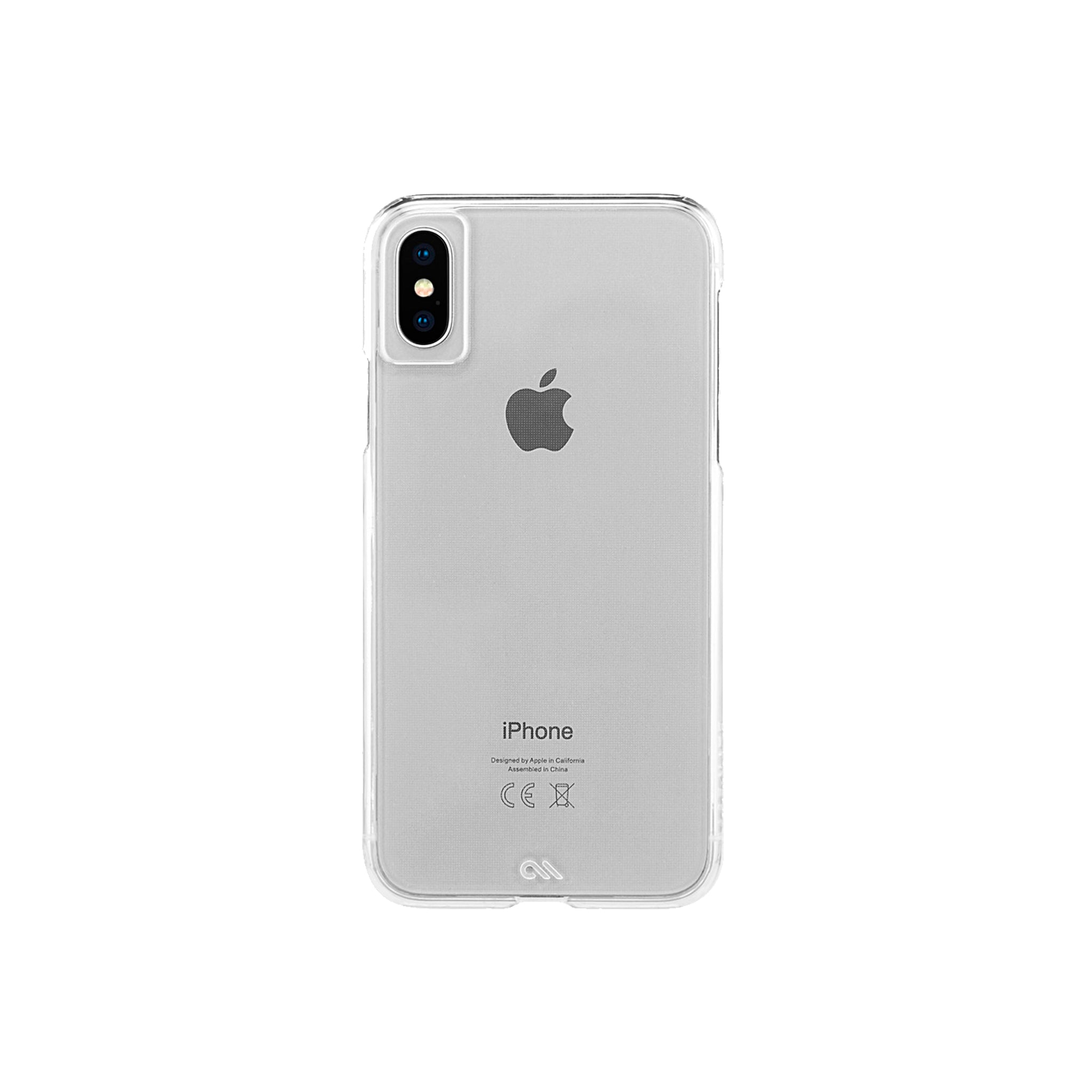 Case-Mate, Case-mate - Barely There Case For Apple iPhone Xs / X - Clear