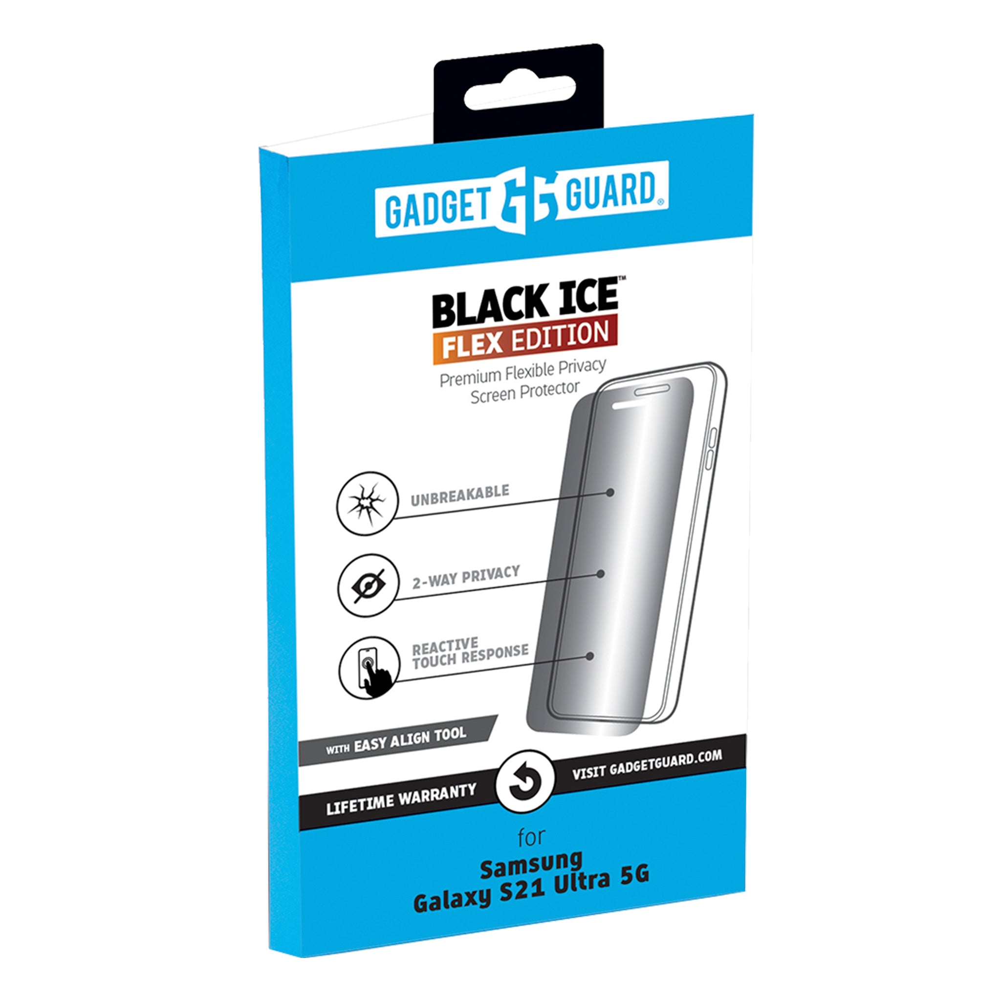  Gadget Guard Black Ice Flex Screen Protector with